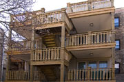 6 Units 3 Story Porch