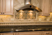 custom backsplash